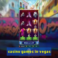 casino games in vegas