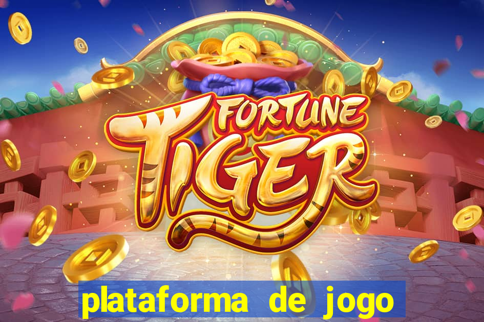 plataforma de jogo nova pagando