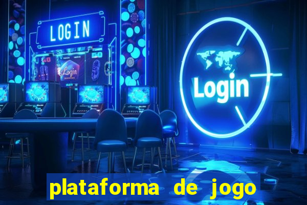 plataforma de jogo nova pagando