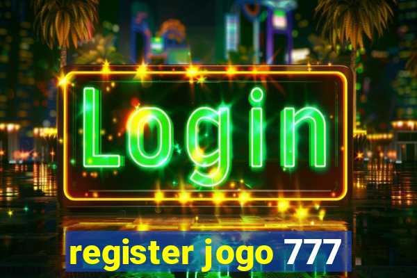 register jogo 777