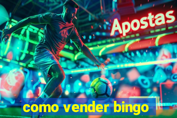 como vender bingo