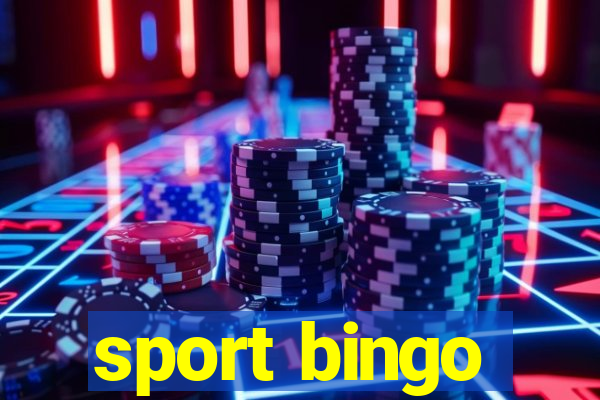 sport bingo