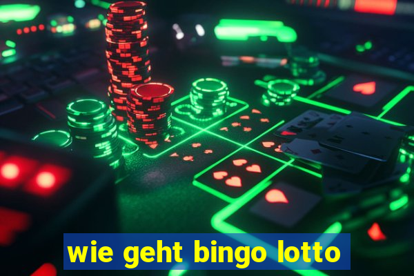 wie geht bingo lotto