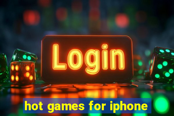 hot games for iphone