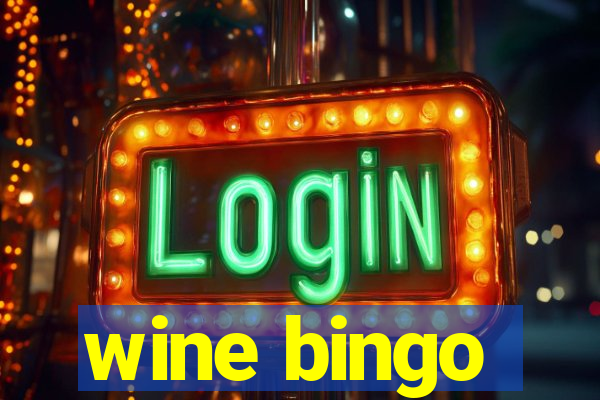 wine bingo