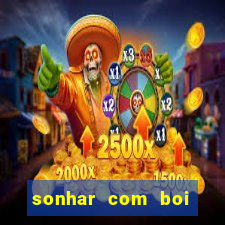 sonhar com boi jogo do bicho