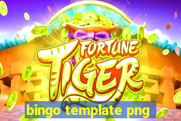 bingo template png