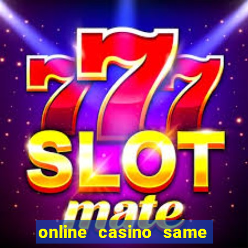 online casino same day payout