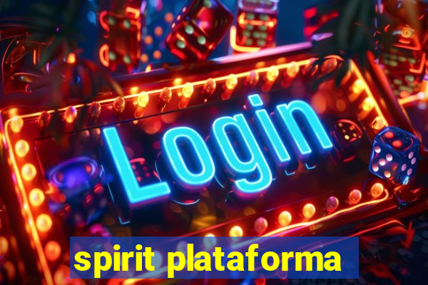 spirit plataforma