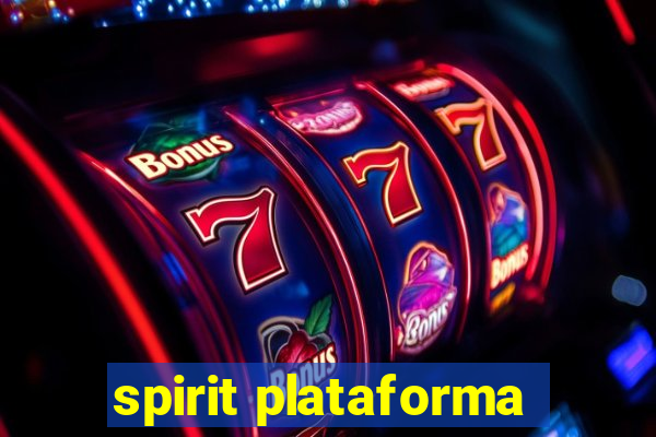 spirit plataforma