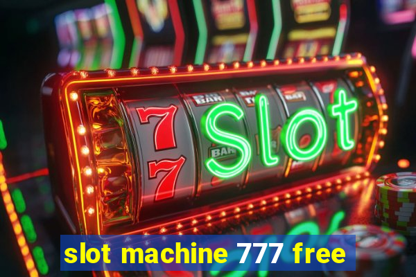 slot machine 777 free