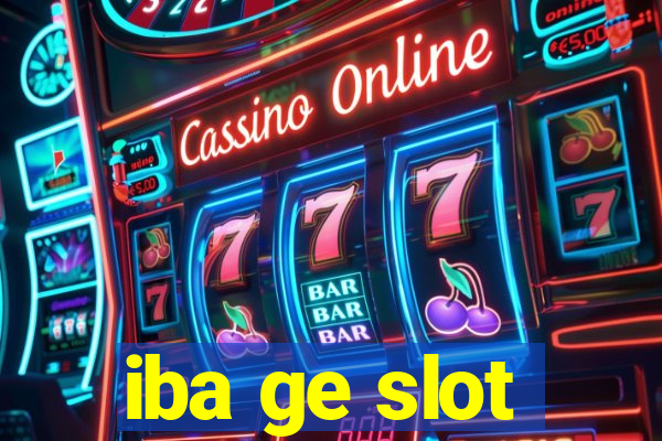 iba ge slot