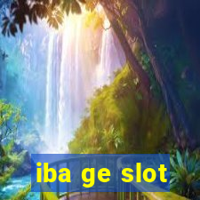 iba ge slot