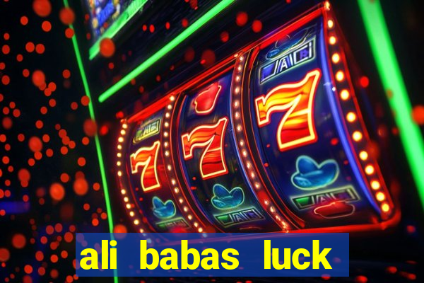 ali babas luck megaways slot