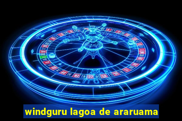 windguru lagoa de araruama