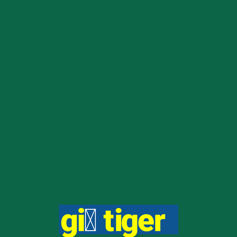 gi谩 tiger