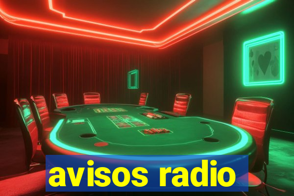 avisos radio