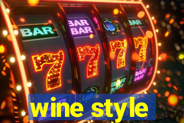 wine style