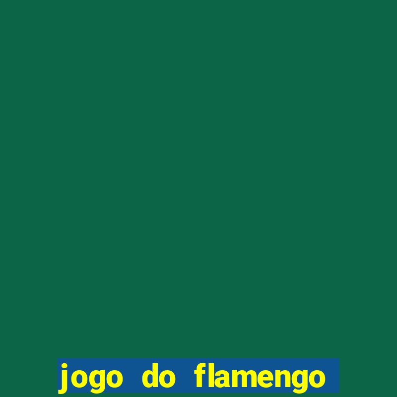 jogo do flamengo hoje passa na globo