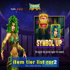 item tier list ror2