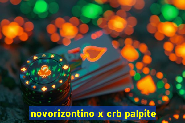 novorizontino x crb palpite