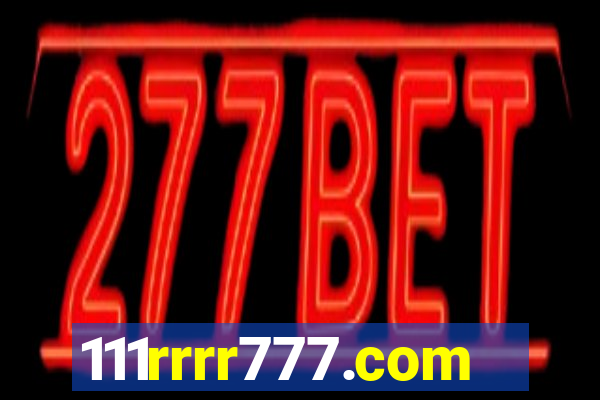 111rrrr777.com