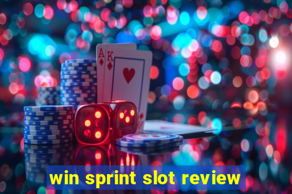 win sprint slot review