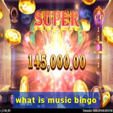 what is music bingo