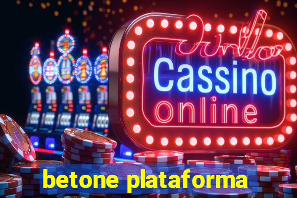 betone plataforma