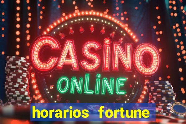 horarios fortune tiger madrugada