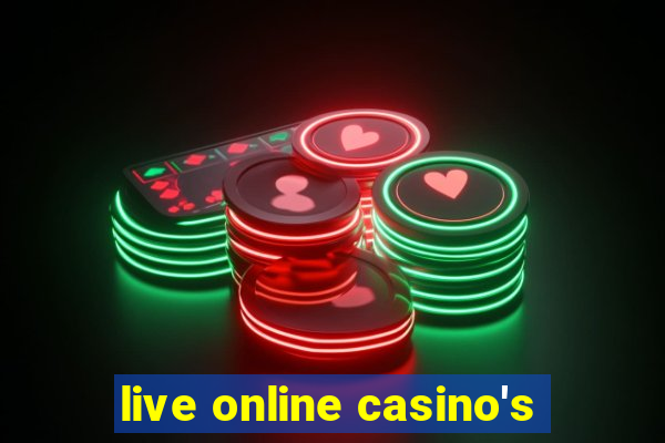 live online casino's