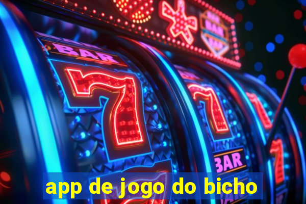 app de jogo do bicho