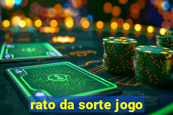 rato da sorte jogo