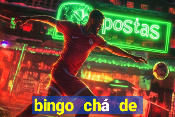 bingo chá de bebê excel