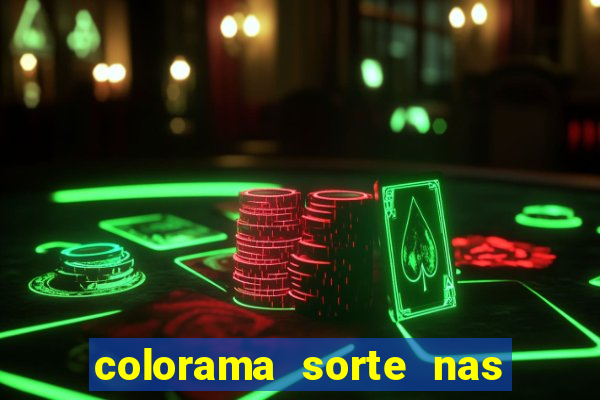 colorama sorte nas m?os atrai fortuna