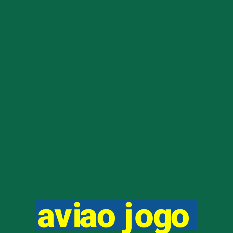 aviao jogo