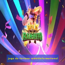 jogo do fortune rabbitInformational