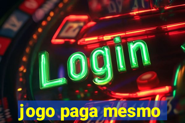 jogo paga mesmo