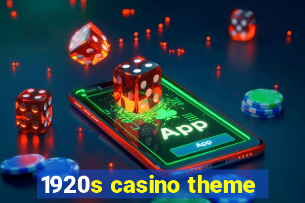 1920s casino theme