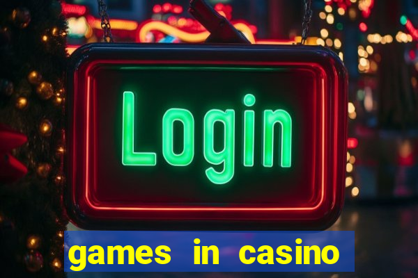 games in casino las vegas