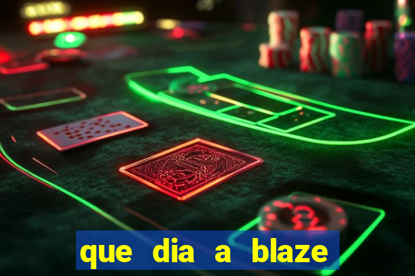 que dia a blaze paga o cashback