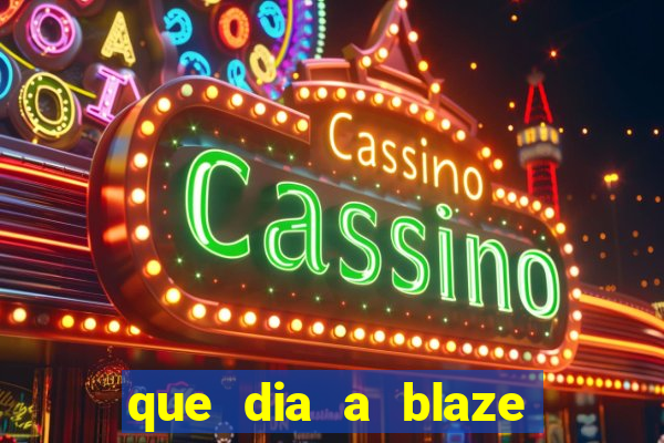 que dia a blaze paga o cashback