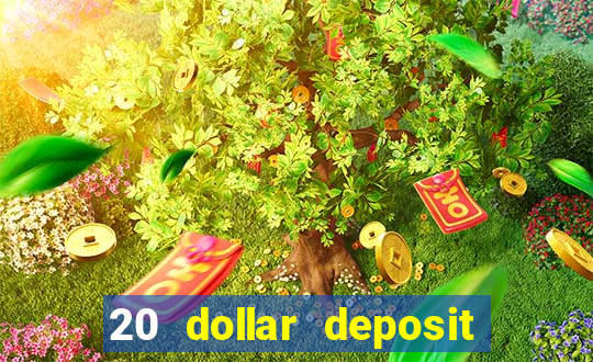 20 dollar deposit online casino