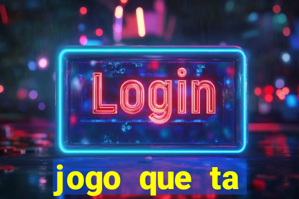 jogo que ta pagando na betano