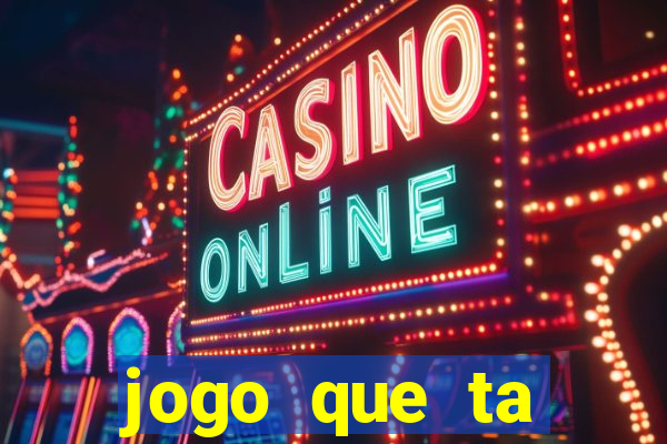 jogo que ta pagando na betano