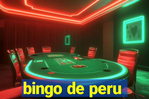 bingo de peru