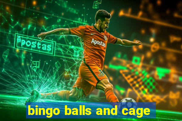 bingo balls and cage