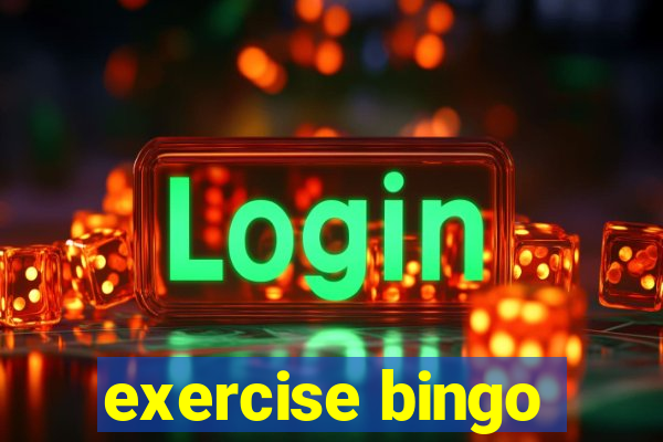 exercise bingo