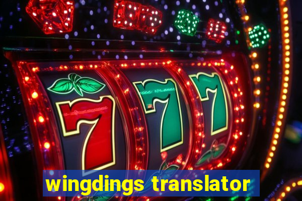 wingdings translator