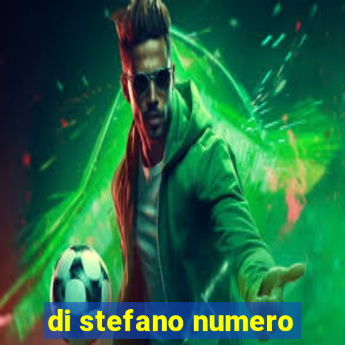 di stefano numero